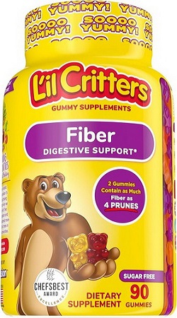 Lil Critters, 90 Gomitas Suplementos de Fibra, Soporte Digestivo