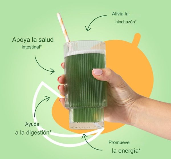 Bloom 25 porciones 5oz Sabor Mango, Nutrición Verdes y Superalimentos En Polvo, Rebaja la hinchazón digestiva - Imagen 2