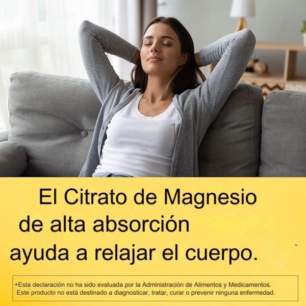 Nature Made Gomitas de Citrato de Magnesio de 200 mg, 60 cápsulas blandas, para adultos mejora el Sistema Muscular, Nervios, Huesos y Salud Cardíaca - Imagen 2