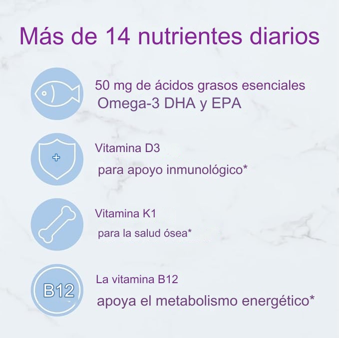 Smarty Pants Omega 3, 70 Gomitas Multivitamínicas para Niños Pequeños con EPA/DHA de Aceite de Pescado, Vitaminas D3, C, B12, B6, A, K y Zinc, Fortalece el Sistema Inmunológico - Imagen 4