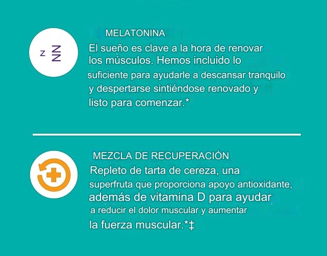 OLLY Suplemento para el Sueño y Recuperación Muscular, 40 Gomitas Alivio del Dolor y Soporte Nocturno, con 3 mg de Melatonina, Sabor Cereza Ácida y Baya, Enriquecidas con Vitamina D - Imagen 4