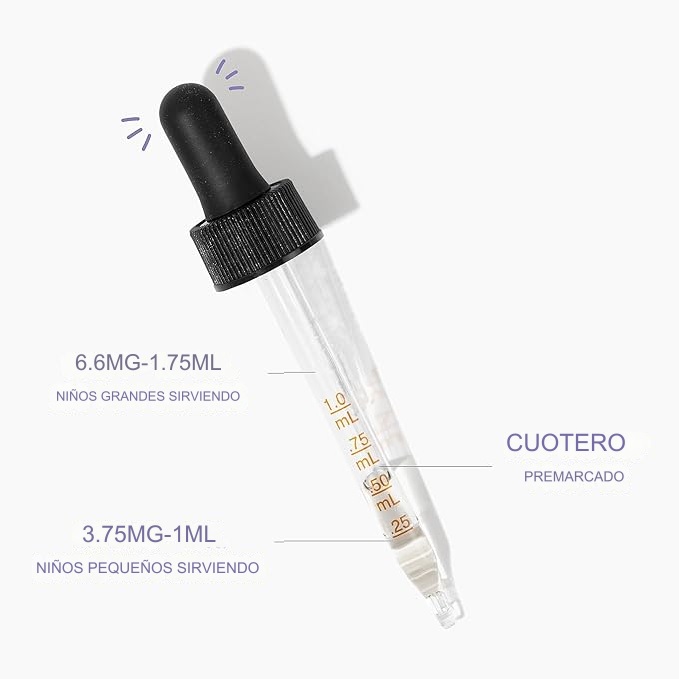 Vimergy Zinc, Gotas orgánico para Niños, 1.85 fl oz para Sistema Inmune, para piel y sistema oseo, vegano, sin OMG - - Imagen 4